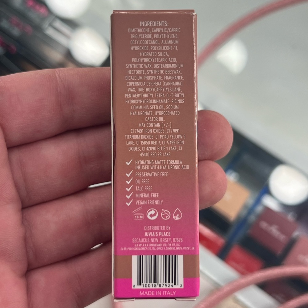 Juvia’s Place: The Nude Chocolates Velvety Matte Lipstick (Lady) - Picture 3 of 4